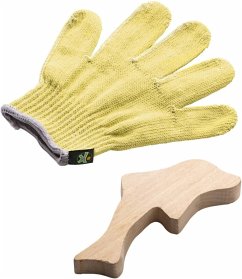 HABA 1300318001 - Terra Kids Schnitzhandschuh-Set, Werkzeug-Zubehör