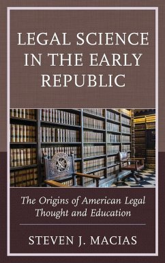 Cover Legal Science in the Early Republic