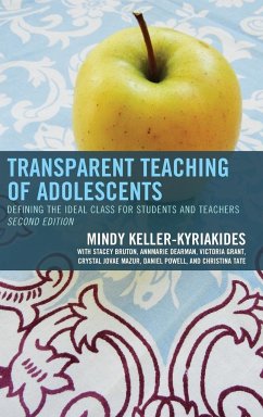 Transparent Teaching of Adolescents - Keller-Kyriakides, Mindy