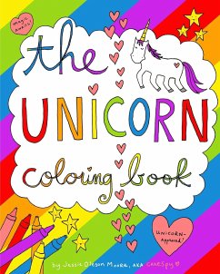 The Unicorn Coloring Book - Moore, Jessie Oleson