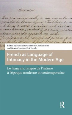 French as Language of Intimacy in the Modern Age Cover French as Language of Intimacy in the Modern Age