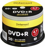 1x50 Intenso DVD+R 4,7GB 16x Speed, Cakebox