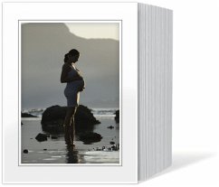 Cover 1x125 Daiber Endlospassepartouts 13x18cm weiß/graue Linie