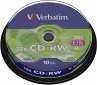 1x10 Verbatim CD-RW 80 / 700MB 10x... - Bild 1
