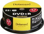 1x25 Intenso DVD+R 4,7GB 16x Speed, Cakebox