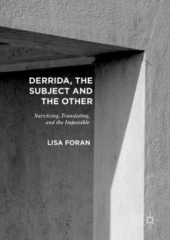 Derrida, the Subject and the Other - Foran, Lisa