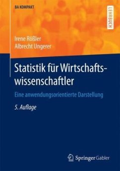 Statistik für Wirtschaftswissenschaftler - Rößler, Irene;Ungerer, Albrecht