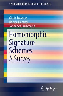 Homomorphic Signature Schemes - Traverso, Giulia;Demirel, Denise;Buchmann, Johannes
