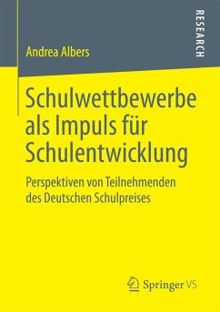 Cover Schulwettbewerbe als Impuls für Schulentwicklung