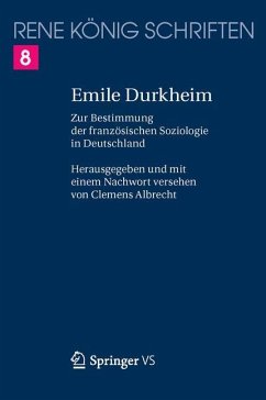 Emile Durkheim - König, René