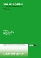Cover Corpus Linguistics. Volume 1 (eBook, PDF)
