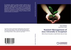 Nutrient Management of Java Citronella in Inceptisol