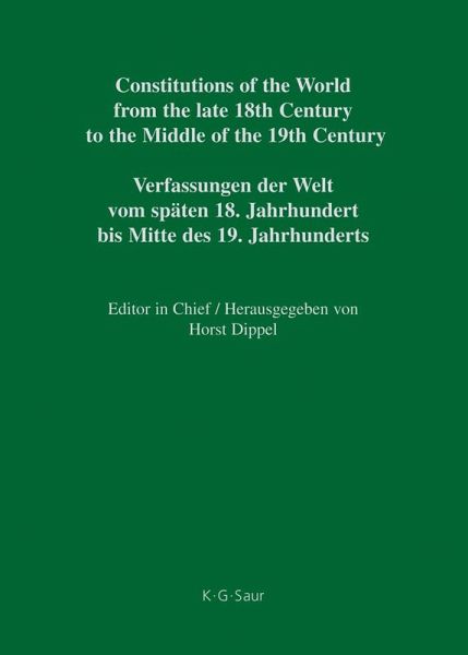 Constitutional Documents of Denmark, Norway and Sweden 1809-1849 (eBook, PDF)