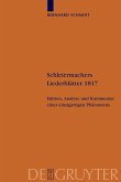 Schleiermachers Liederblätter 1817 (eBook, PDF)