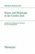 Poesie und Philologie in der... - Bild 1