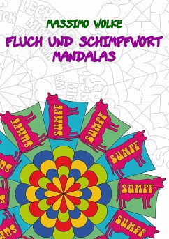 Fluch und Schimpfwort Mandalas - Wolke, Massimo