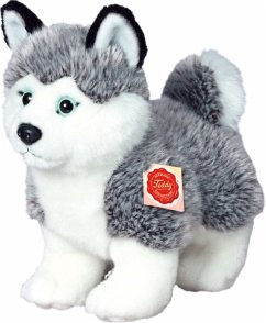 Teddy Hermann 92701 - Husky stehend, 23 cm, Hund, Plüschtier