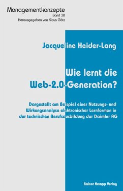 Wie lernt die Web-2.0-Generation? (eBook, PDF) - Heider-Lang, Jacqueline