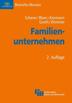 Familienunternehmen (eBook, ePUB) - Scherer, Stephan; Blanc, Michael; Groth, Torsten; Kormann, Hermut; Wimmer, Rudolf