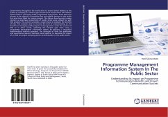 Programme Management Information System In The Public Sector