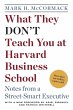What They Don't Teach You at Harvard... - Bild 1