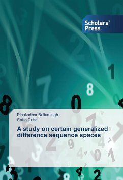 A study on certain generalized difference sequence spaces - Baliarsingh, Pinakadhar;Dutta, Salila
