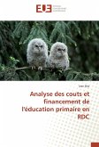 Analyse des couts et financement de l'éducation primaire en RDC