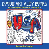 USA Coloring Art Book