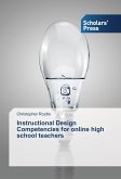 Instructional Design Competencies for online high school teachers