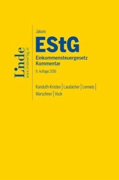 Cover Jakom Einkommensteuergesetz (EStG), Kommentar (f. Österreich)
