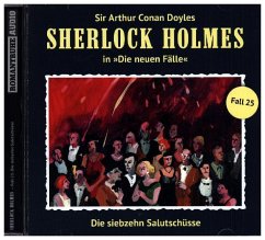 Cover Die 17 Salutschüsse / Sherlock Holmes - Neue Fälle Bd.25 (1 Audio-CD)