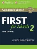 Cambridge English First for Schools 2 Student's Book with Answers: Authentic Examination Papers