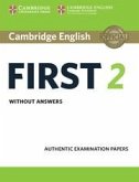 Cambridge English First 2 Student's Book Without Answers: Authentic Examination Papers