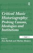 Critical Music Historiography - Bild 1