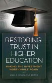 Restoring Trust in Higher Education