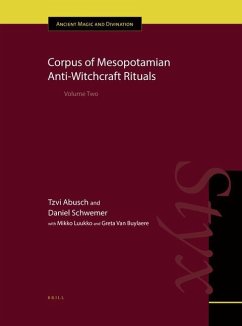 Corpus of Mesopotamian Anti-Witchcraft Rituals - Abusch, Tzvi; Schwemer, Daniel