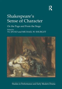 Shakespeare's Sense of Character - Shurgot, Michael W