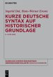 Kurze deutsche Syntax auf historischer... - Bild 1