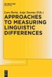 Approaches to Measuring Linguistic... - Bild 1