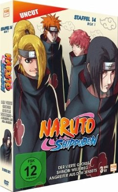 Naruto Shippuden - Staffel 14 - Box 1 DVD-Box