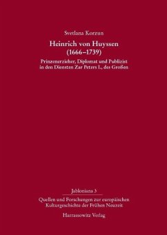 Cover Heinrich von Huyssen (1666-1739) (eBook, PDF)