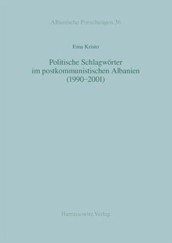 Politische Schlagwörter im postkommunistischen Albanien (1990-2001) (eBook, PDF) - Kristo, Ema