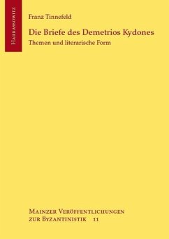 Cover Die Briefe des Demetrios Kydones (eBook, PDF)