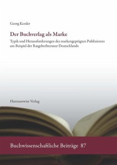 Cover Der Buchverlag als Marke (eBook, PDF)
