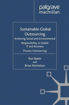 Sustainable Global Outsourcing - Babin, Ron;Nicholson, Brian