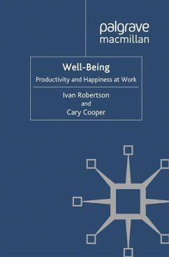 Well-being - Robertson, Ivan;Cooper, Cary