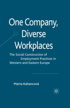 One Company, Diverse Workplaces - Kahancová, M.