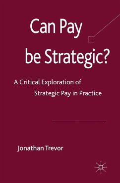 Can Pay Be Strategic? - Trevor, Jonathan