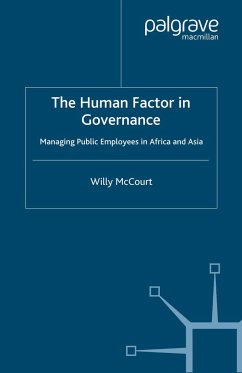 The Human Factor in Governance - McCourt, W.