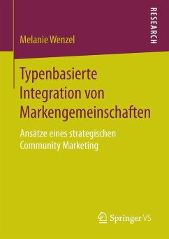 Typenbasierte Integration von Markengemeinschaften - Wenzel, Melanie